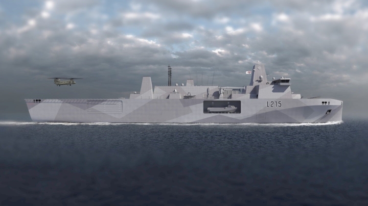 BMT представила концепт универсального корабля Ellida Strike для ВМС Британии