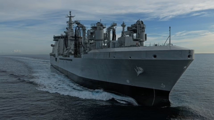 ВМС Италии получили передовой корабль снабжения ITS Atlante